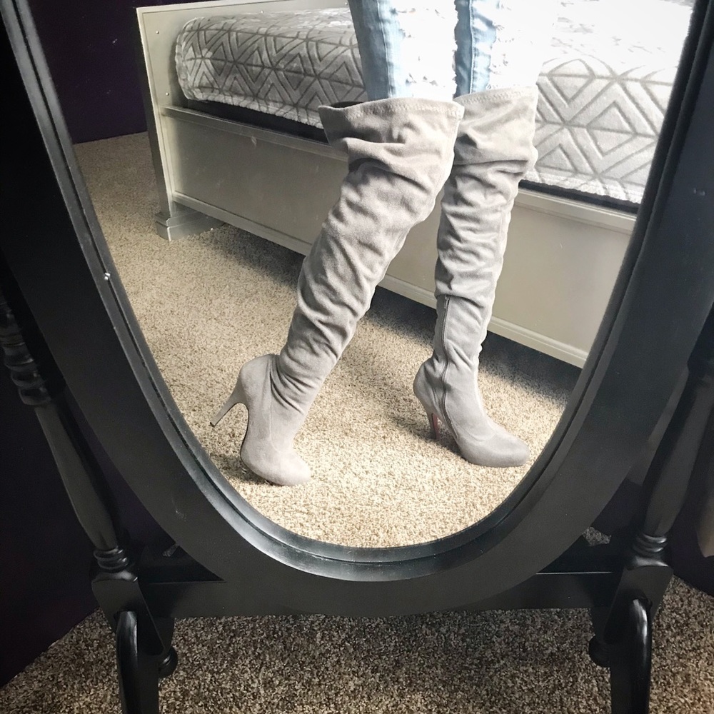 Over the knee boots